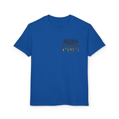 Youth Fish Graphic T-Shirt — Colorful Trio Back Print