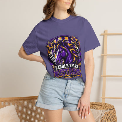 Marble Falls Mustangs- Adult shirt