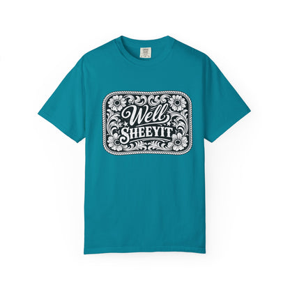 Well Sheeyit T-Shirt — Vintage Floral Western Graphic Tee