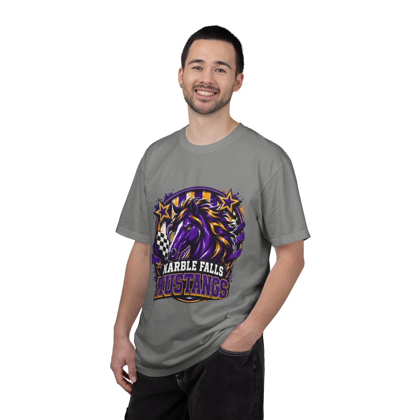 Marble Falls Mustangs- Adult shirt