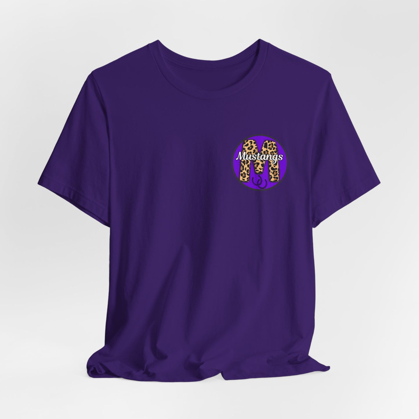 Mustangs School Spirit Tee, School Shirt, Mustang Pride, Spirit Wear, Fans Gear, Pep Rally Apparel