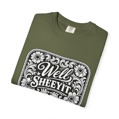 Well Sheeyit T-Shirt — Vintage Floral Western Graphic Tee