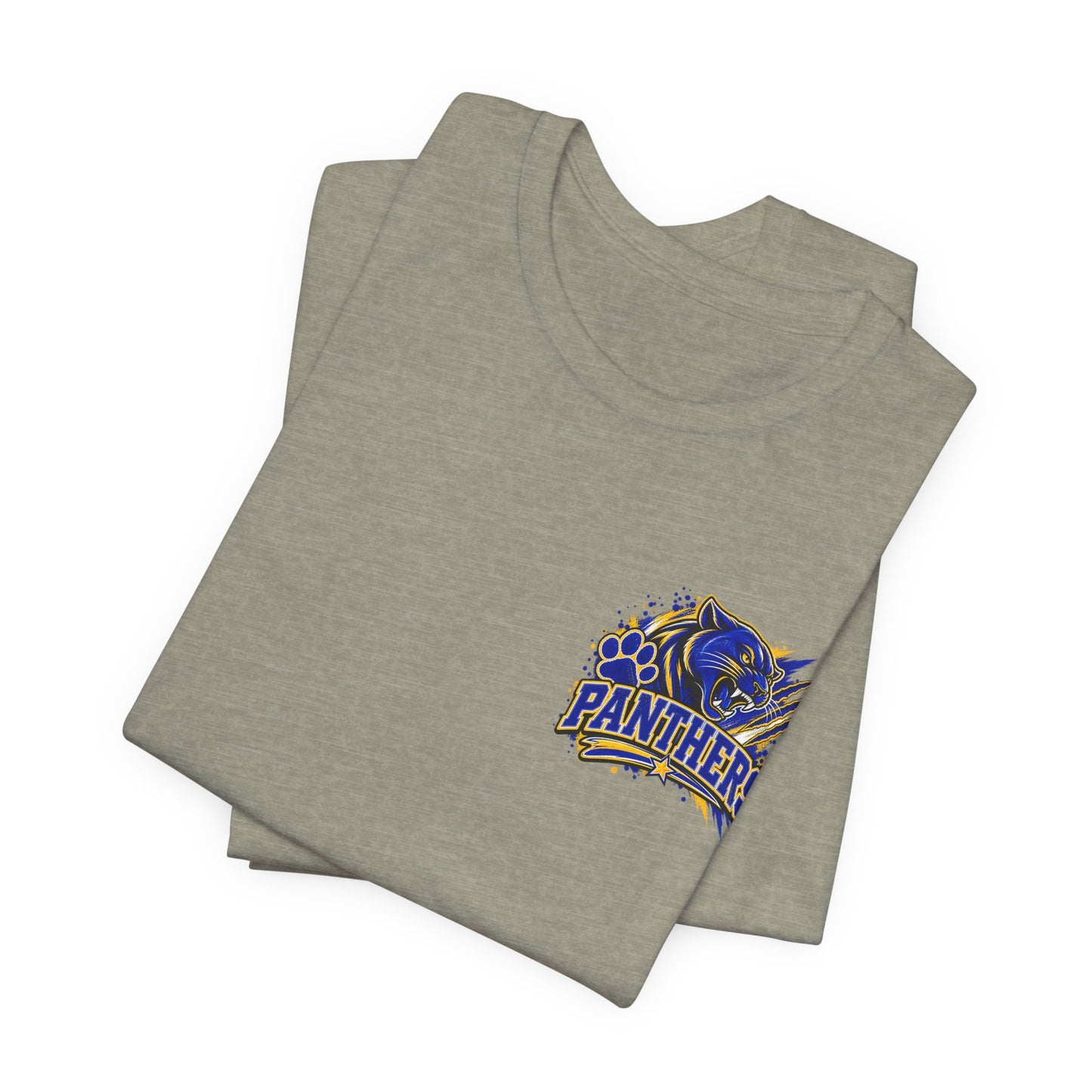 Panthers Game Day Shirt | Blue & Gold Football Spirit Tee