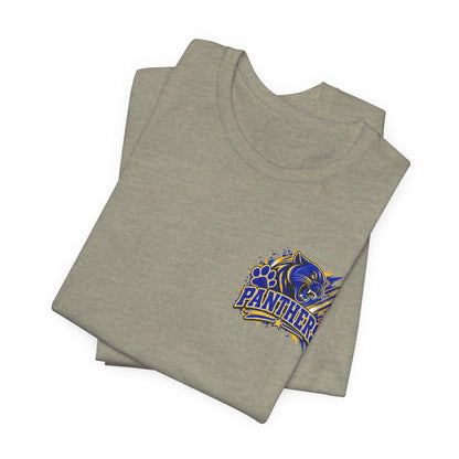 Panthers Game Day Shirt | Blue & Gold Football Spirit Tee