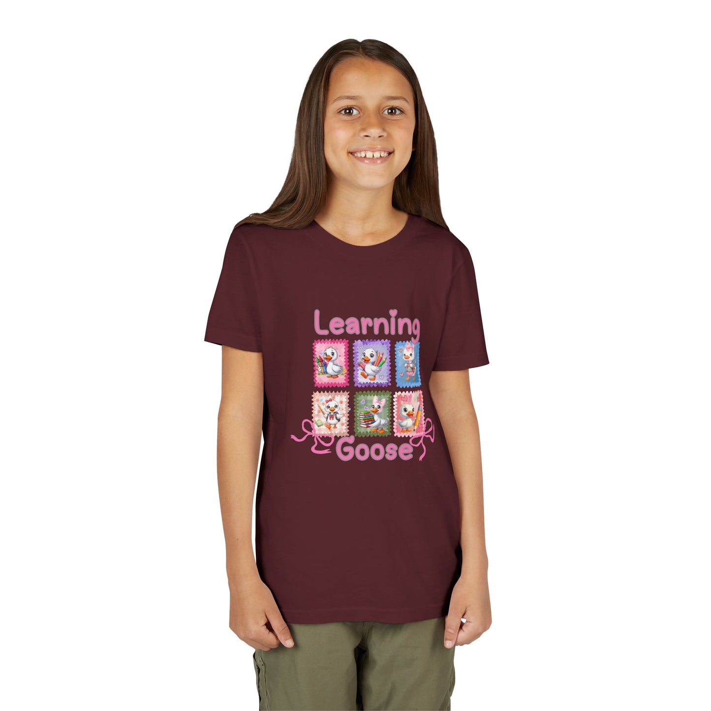 Goose Kids Learning Shirt, School Clothing, Back to School, Learning Shirt, Kids Gift, Fun Shirt, Goose Theme