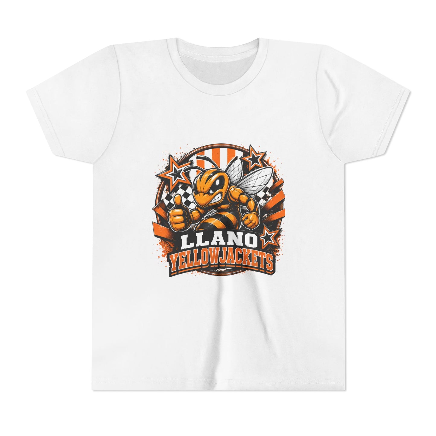 Llano Yellowjackets School Spirit Tee youth