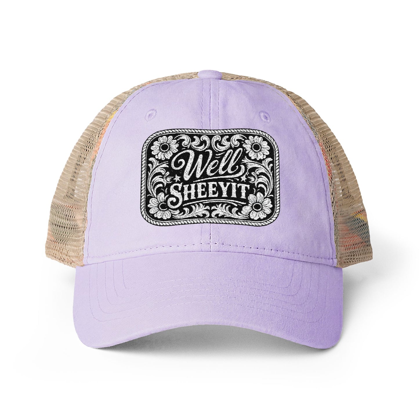 Women's Washed Mesh-Back Cap