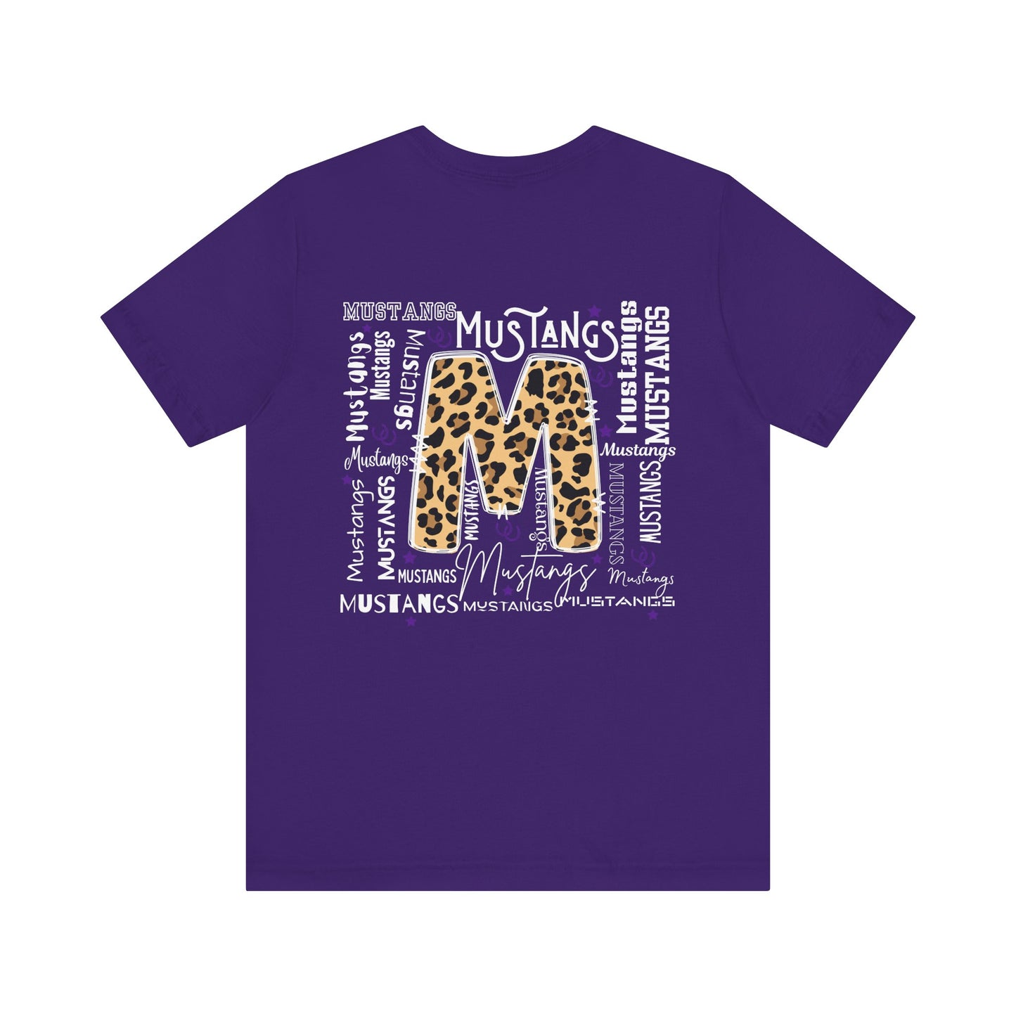 Mustangs School Spirit Tee, School Shirt, Mustang Pride, Spirit Wear, Fans Gear, Pep Rally Apparel