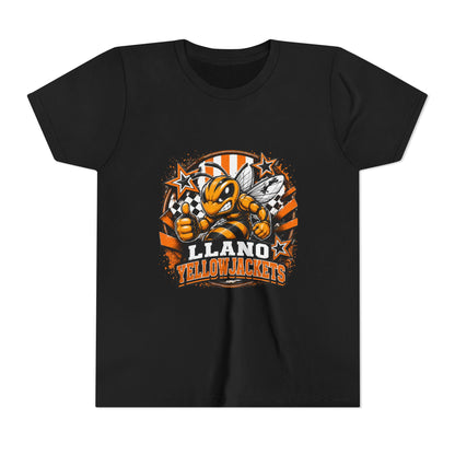 Llano Yellowjackets School Spirit Tee youth