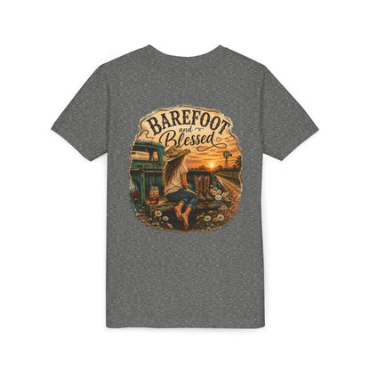 Barefoot and Blessed Youth Tee
