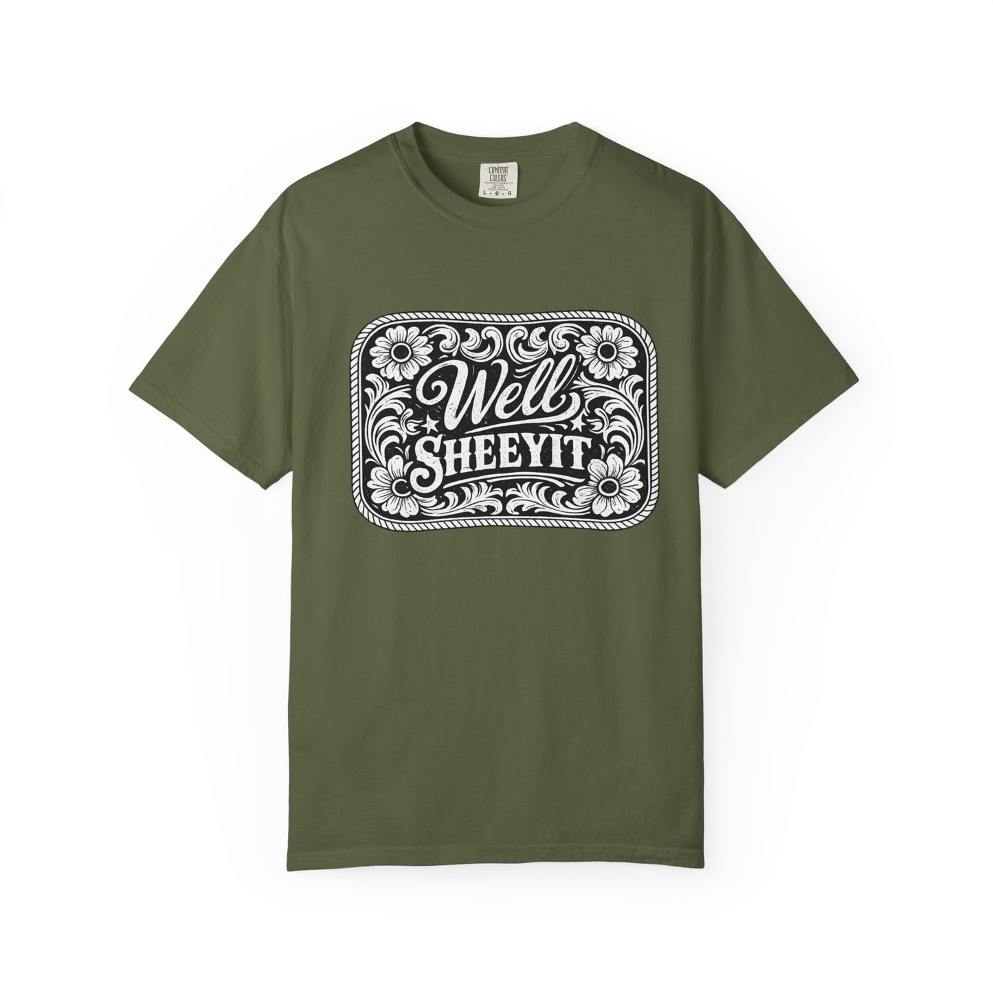 Well Sheeyit T-Shirt — Vintage Floral Western Graphic Tee