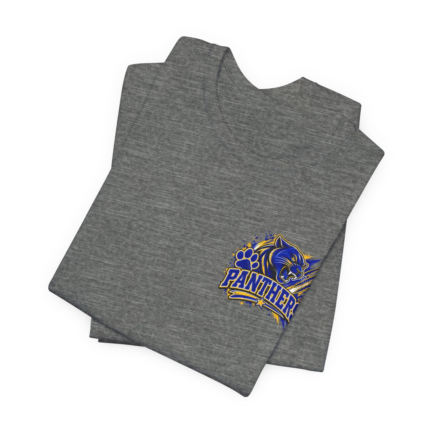 Panthers Game Day Shirt | Blue & Gold Football Spirit Tee