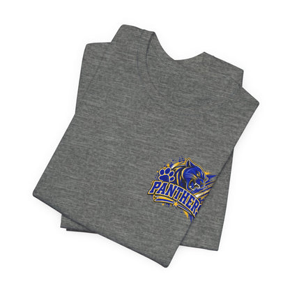 Panthers Game Day Shirt | Blue & Gold Football Spirit Tee