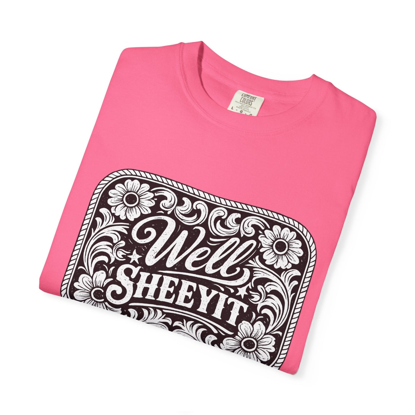 Well Sheeyit T-Shirt — Vintage Floral Western Graphic Tee