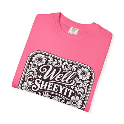 Well Sheeyit T-Shirt — Vintage Floral Western Graphic Tee