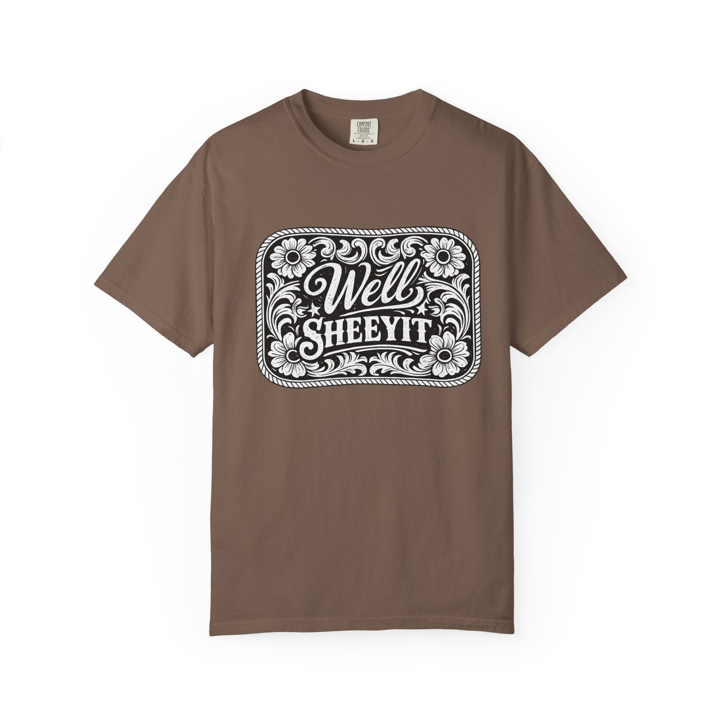 Well Sheeyit T-Shirt — Vintage Floral Western Graphic Tee