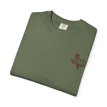 Texas Graphic T-Shirt — “She’s From Texas I Can Tell” Vintage Cowboy Tee