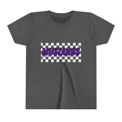 Youth Mustangs Tee, Fun Kids T-Shirt, Mustangs Sports Shirt, Perfect for Birthdays, Horse Lovers Gift, Summer Casual Wear