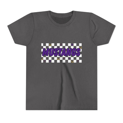 Youth Mustangs Tee, Fun Kids T-Shirt, Mustangs Sports Shirt, Perfect for Birthdays, Horse Lovers Gift, Summer Casual Wear