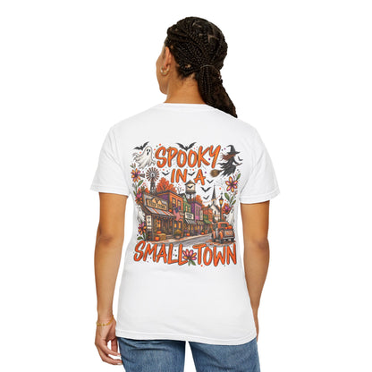 Spooky in a Small Town Halloween Comfort Colors Shirt | Southern Fall Graphic Tee