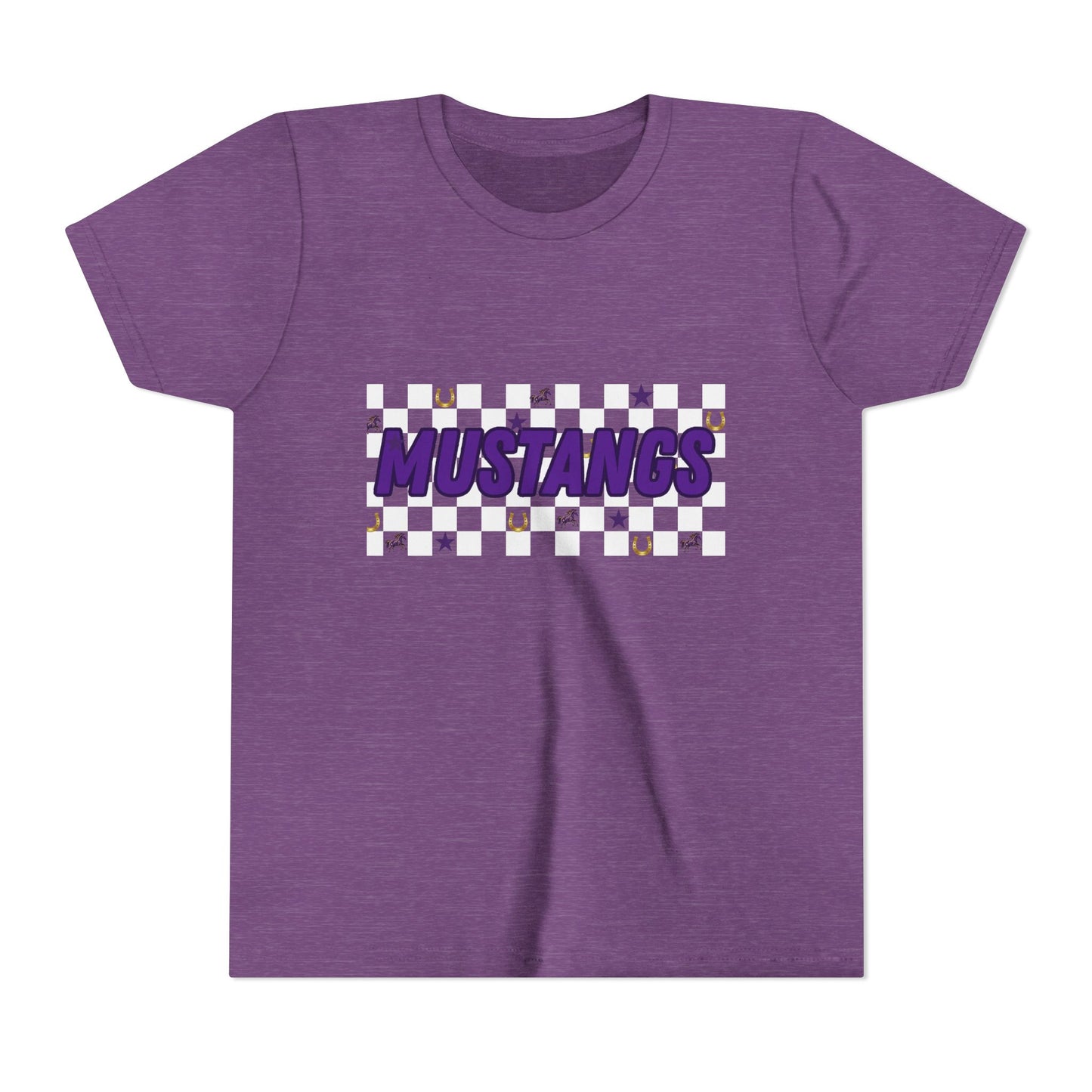 Youth Mustangs Tee, Fun Kids T-Shirt, Mustangs Sports Shirt, Perfect for Birthdays, Horse Lovers Gift, Summer Casual Wear