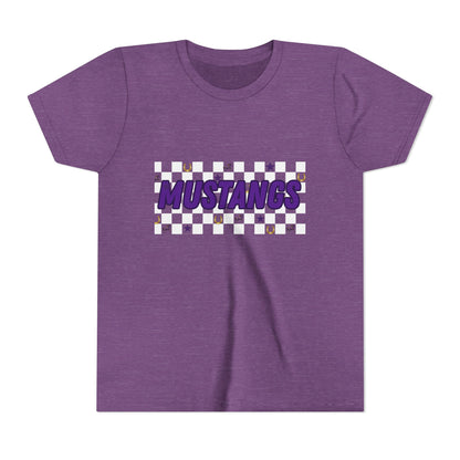 Youth Mustangs Tee, Fun Kids T-Shirt, Mustangs Sports Shirt, Perfect for Birthdays, Horse Lovers Gift, Summer Casual Wear