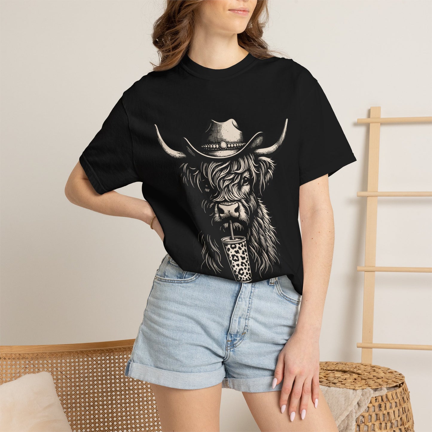 Highland Cow Coffee Lover