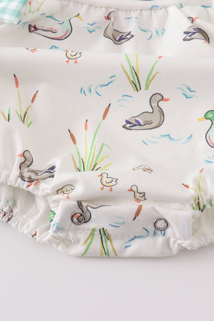 Sage Mallard Floral Bubble