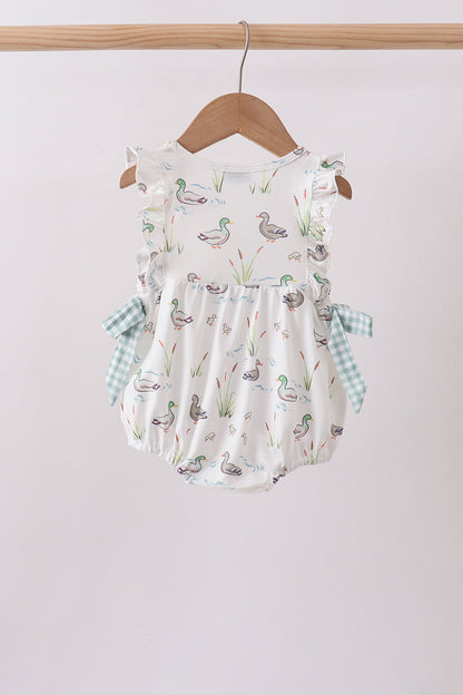 Sage Mallard Floral Bubble