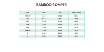 Camo Deer Bamboo Zip Romper